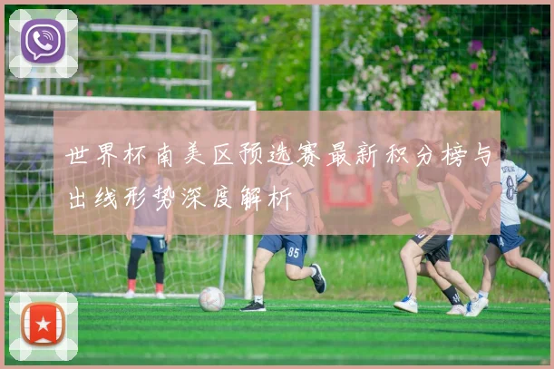 世界杯南美区预选赛最新积分榜与出线形势深度解析
