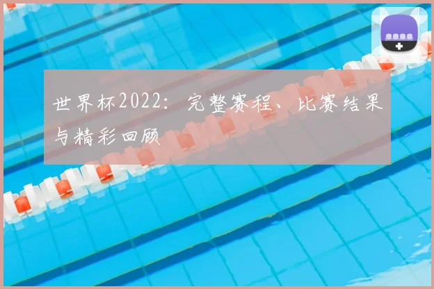 世界杯2022：完整赛程、比赛结果与精彩回顾